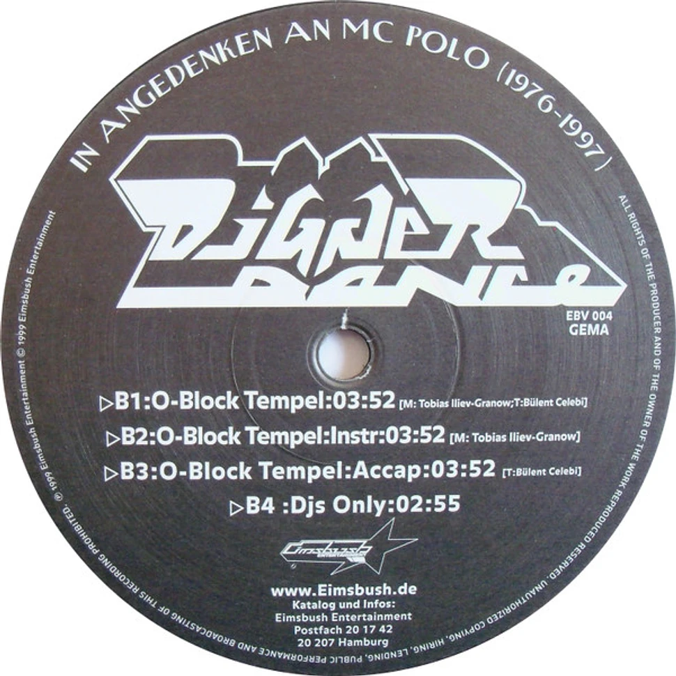 Digger Dance - Digg It / O-Block Tempel