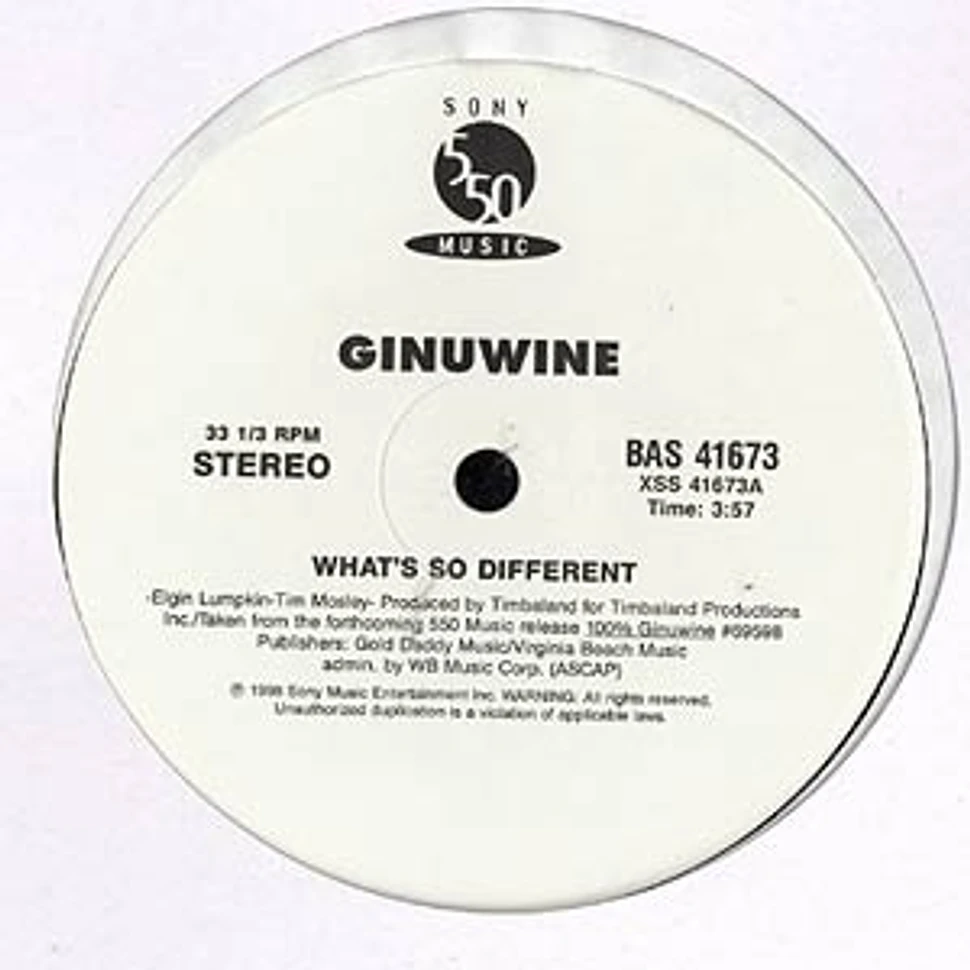 Ginuwine - What's so different