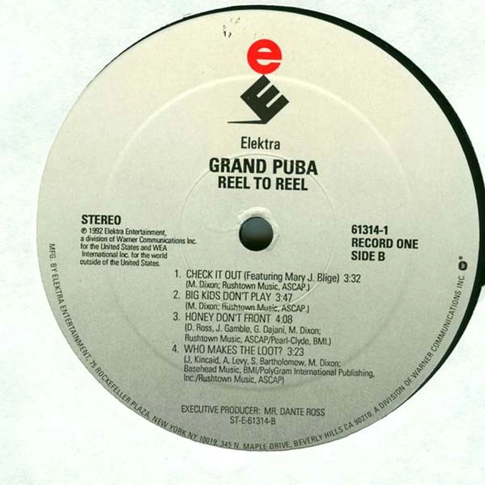 Grand Puba - Reel To Reel - Vinyl 2LP - 1992 - US - Original | HHV