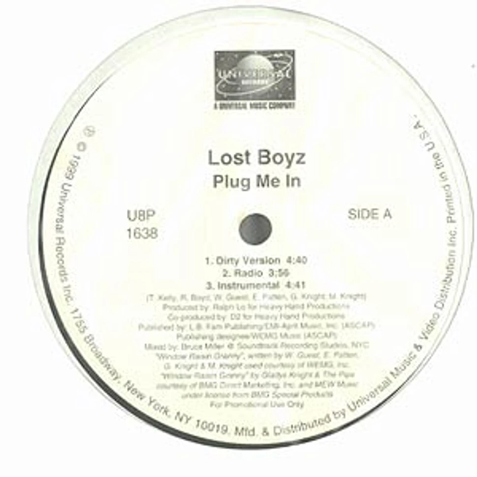 Lost Boyz - Plug Me In