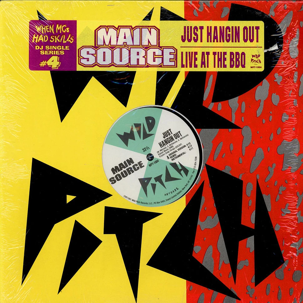 Main Source - Just Hangin Out / Live At The BBQ