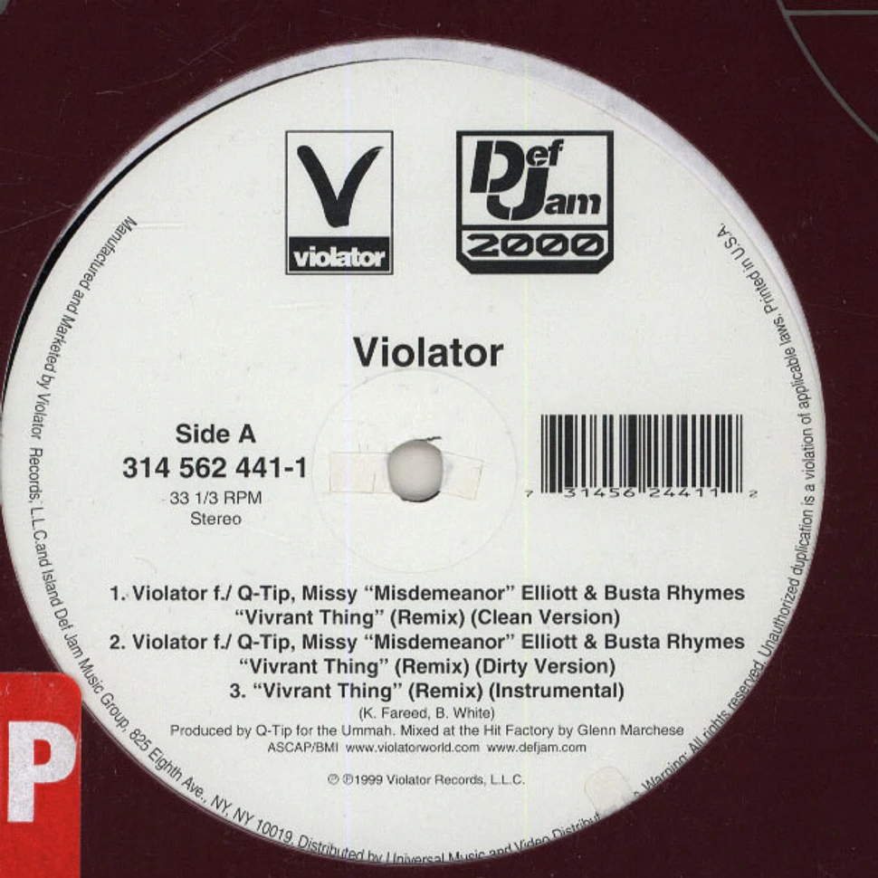 Q-Tip - Vivrant thing Remix feat. Missy Elliott & Busta Rhymes