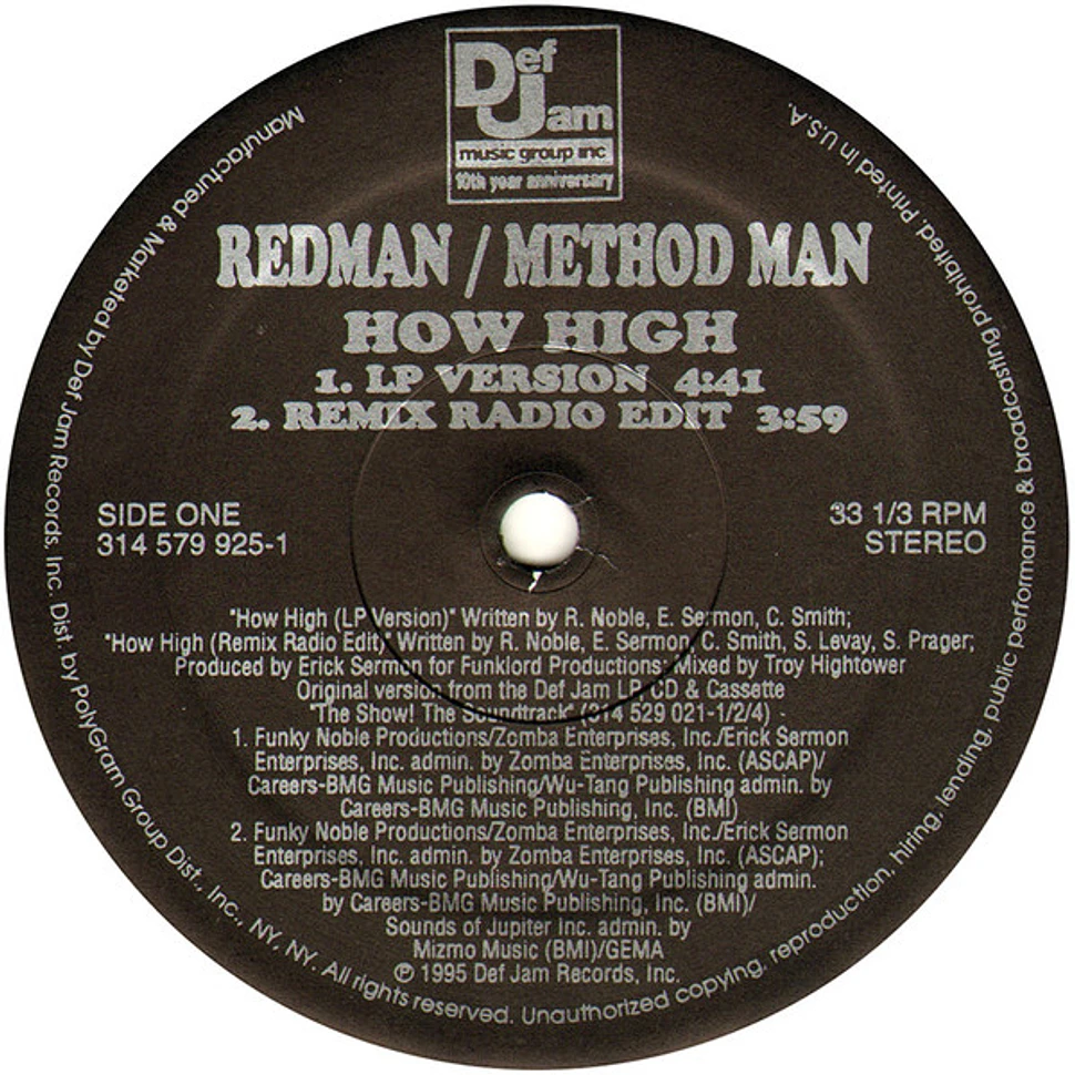 Method Man & Redman - How High