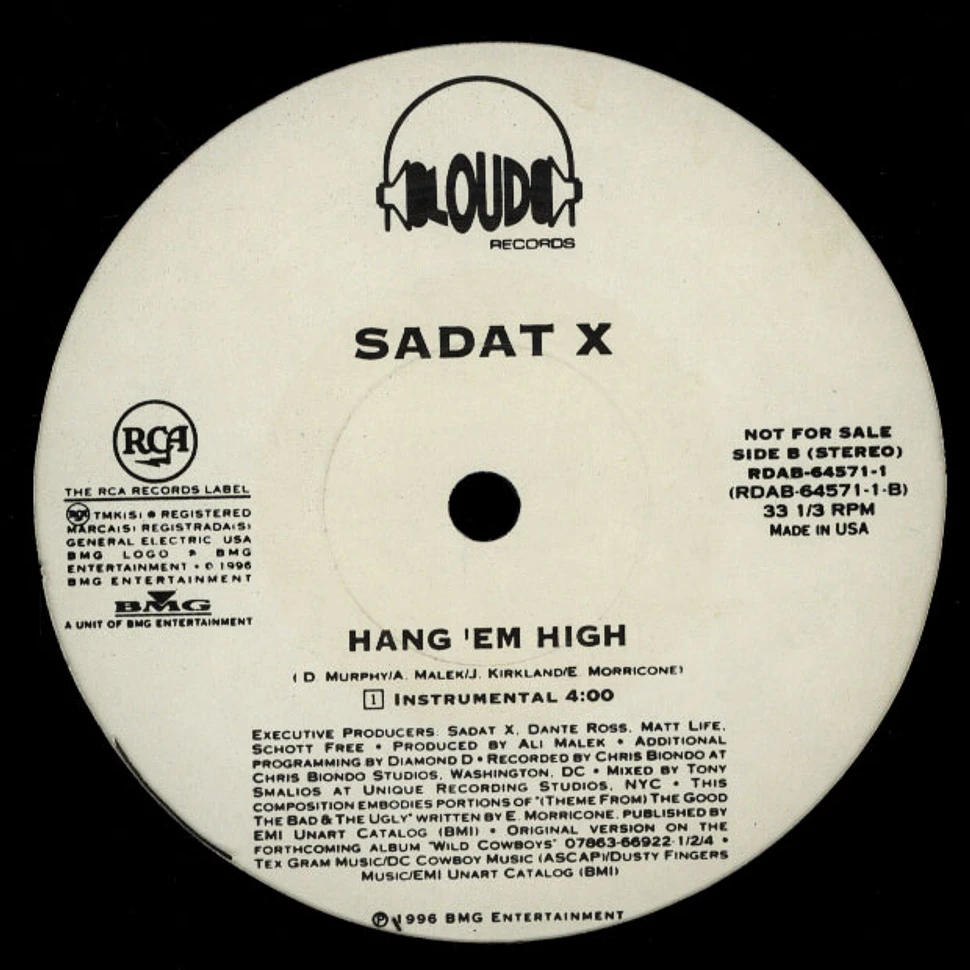 Sadat X - Hang 'Em High
