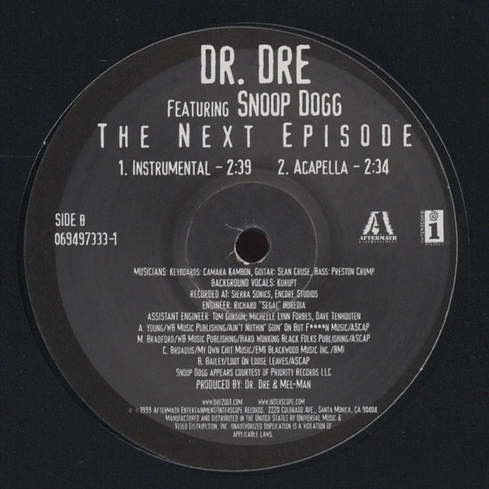 Dr.Dre - The next episode feat. Snoop Dogg