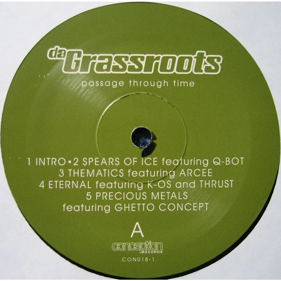 Da Grassroots - Passage Through Time - Vinyl 2LP - 1999 - US