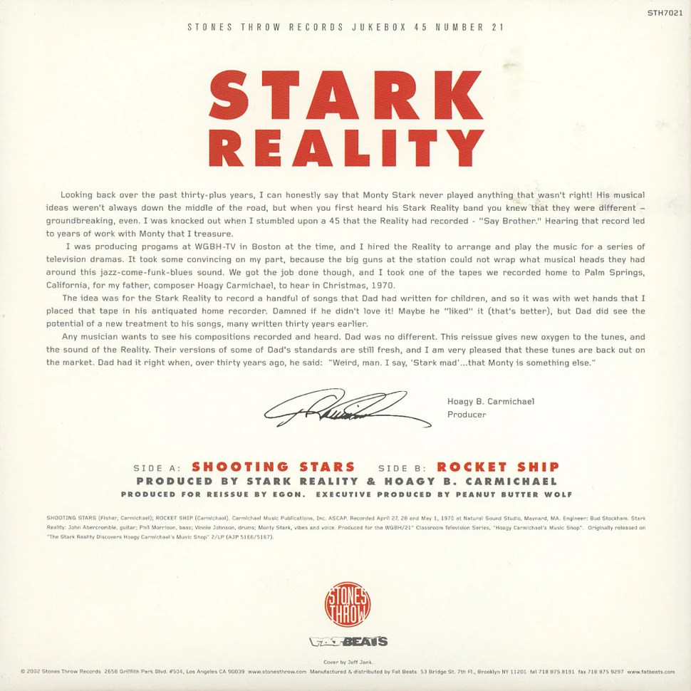 Stark Reality - Shooting Stars