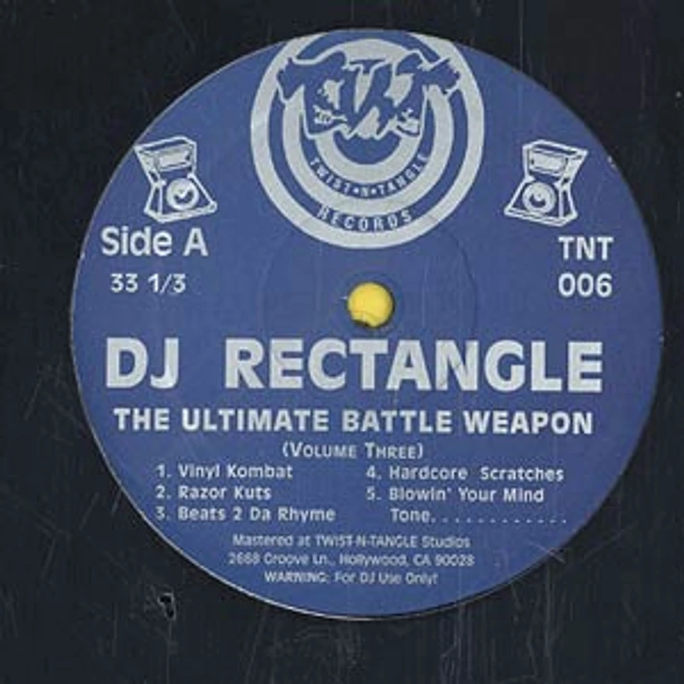 DJ Rectangle - Ultimate Battle Weapons Volume 3