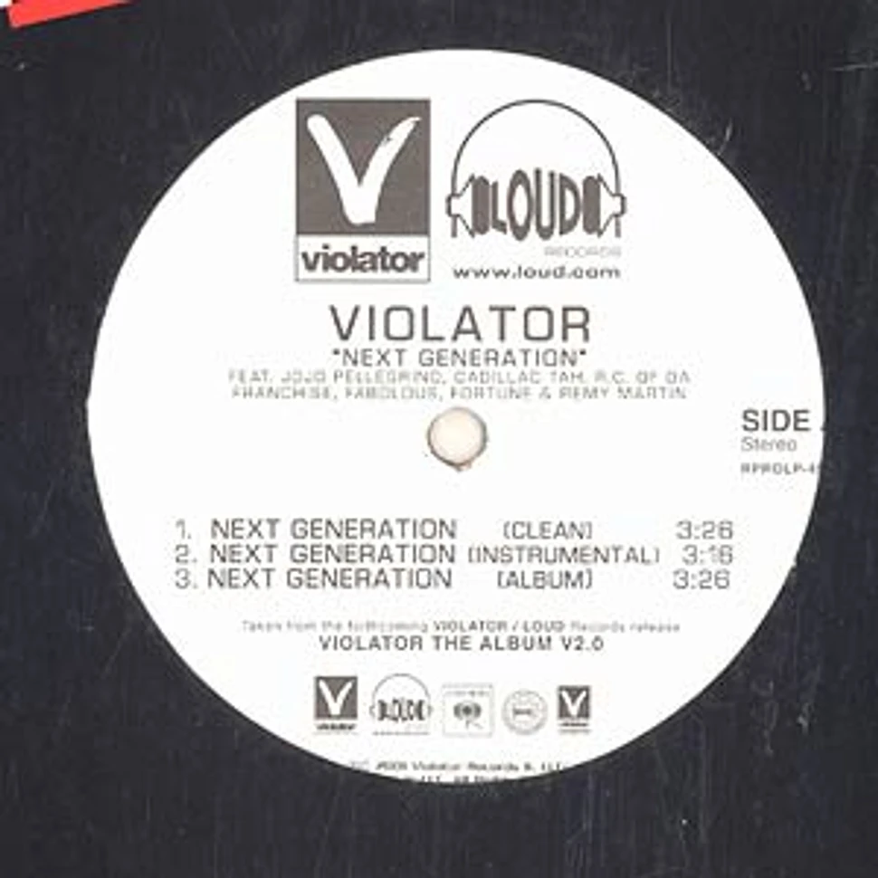 Violator - Next generation / livin the life