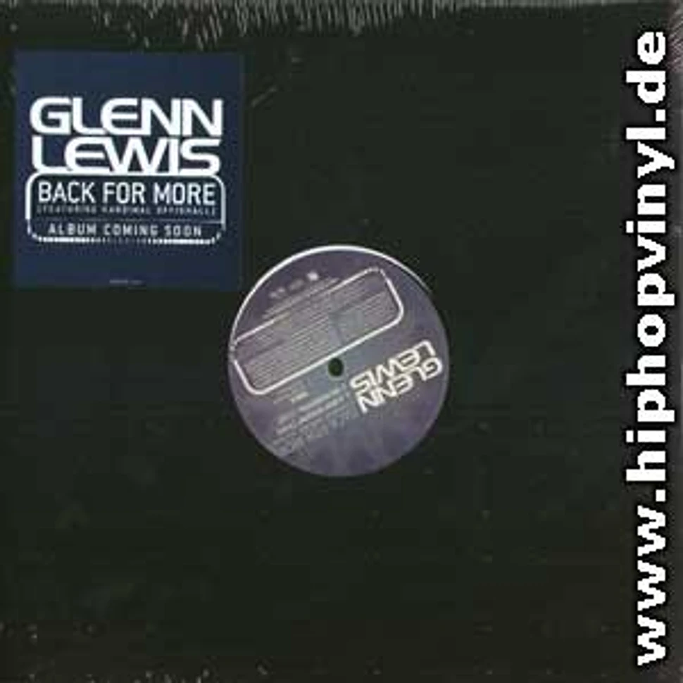 Glenn Lewis - Back for more