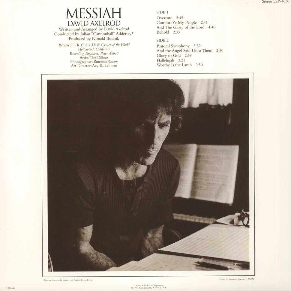 David Axelrod - Messiah