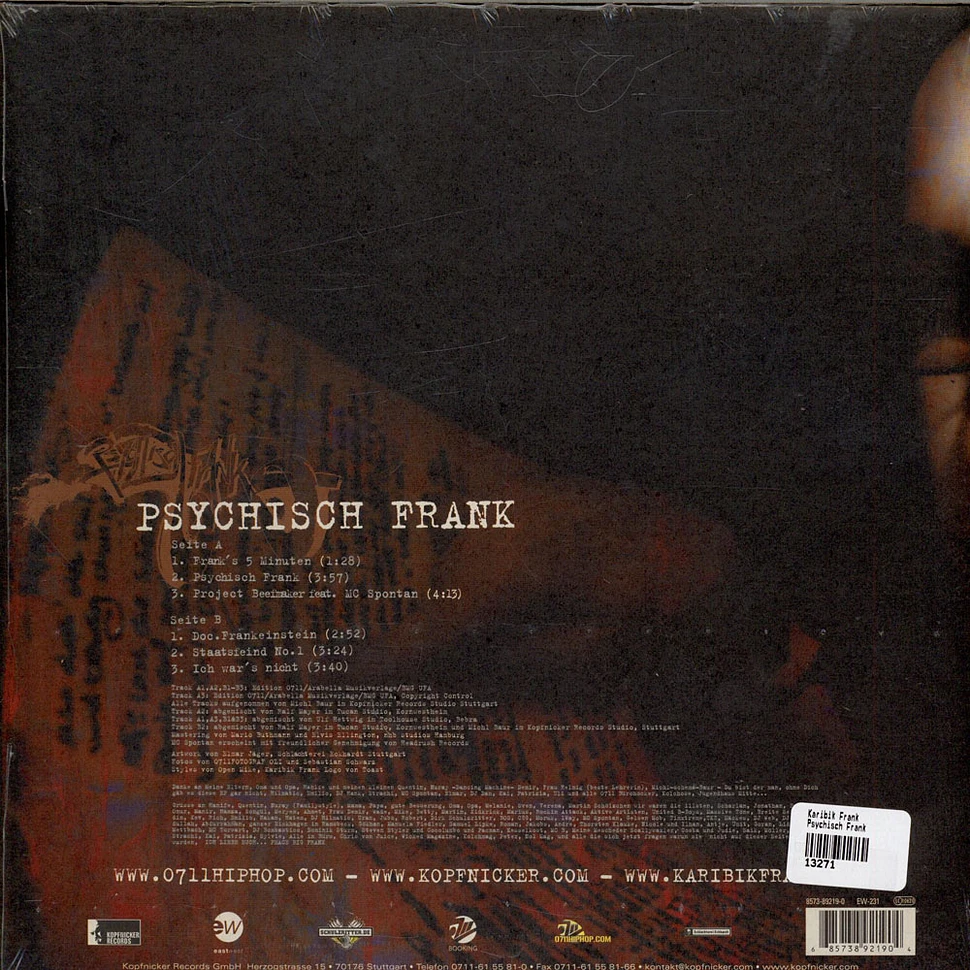 Karibik Frank - Psychisch Frank