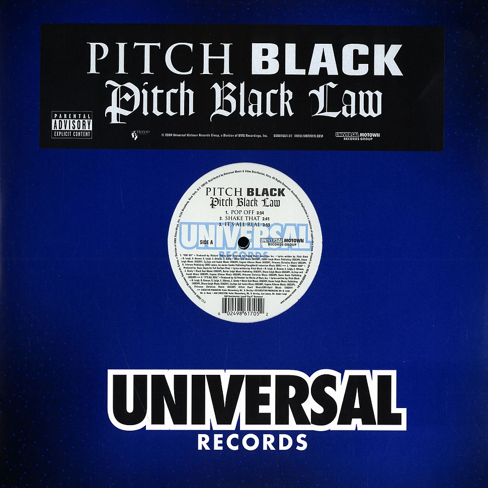 Pitch Black - Pitch black law