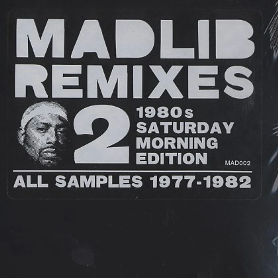 Madlib - Remixes 2 - the 1980s saturday morning edition