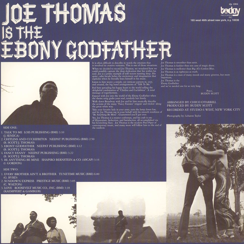 Joe Thomas - Ebony Godfather