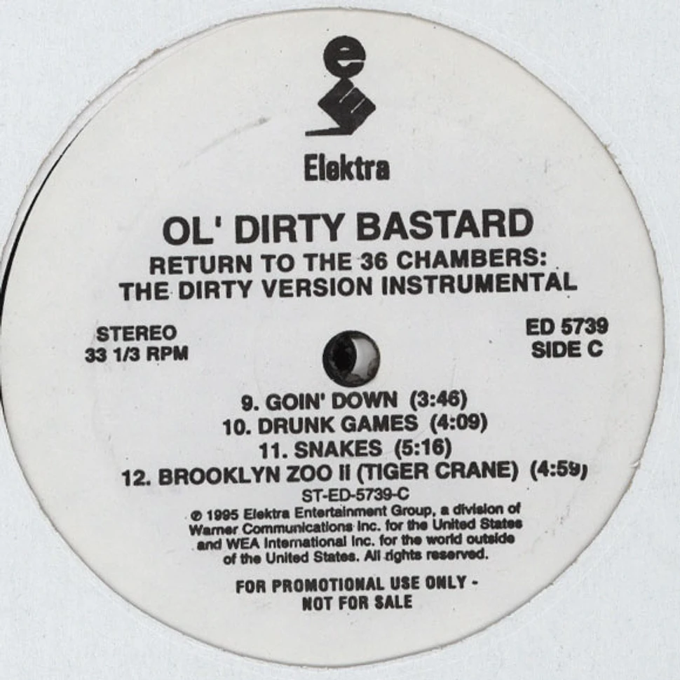 Ol Dirty Bastard - Return To The 36 Chambers Instrumentals