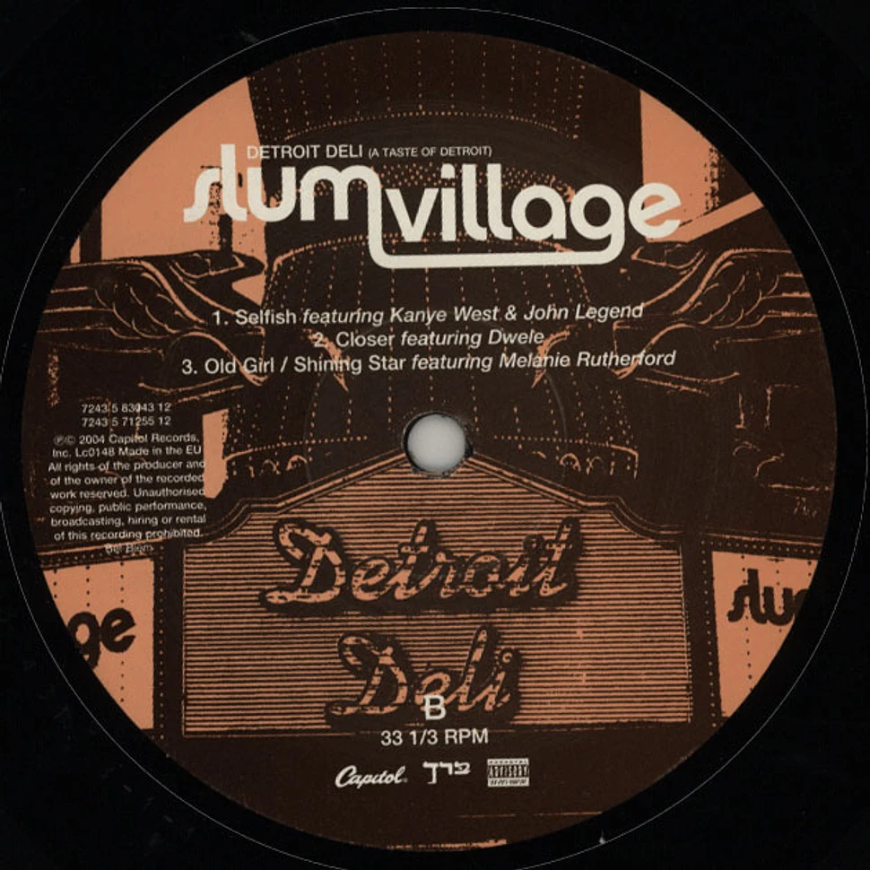 Slum Village - Detroit Deli