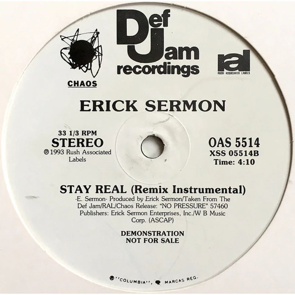 Erick Sermon - Stay Real (Remix)