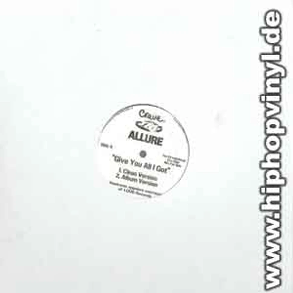 Allure - Give you all i got feat. Raekwon