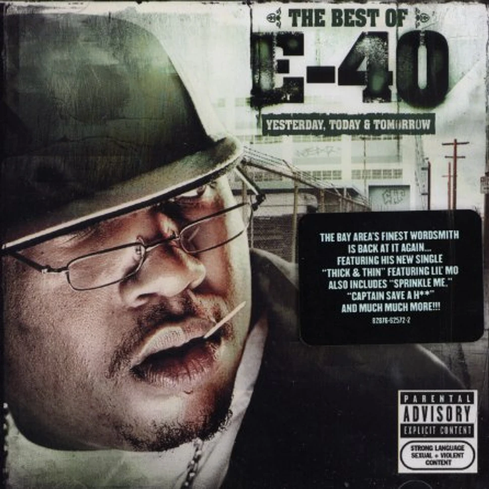 E-40 - The best of - yesterday, today & tomorrow