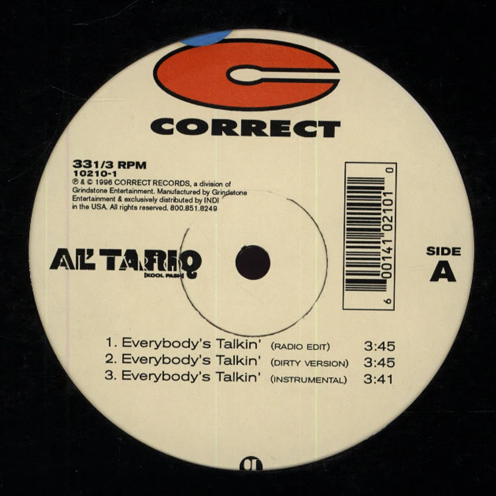 Al Tariq - Everybody's talkin / crime pays