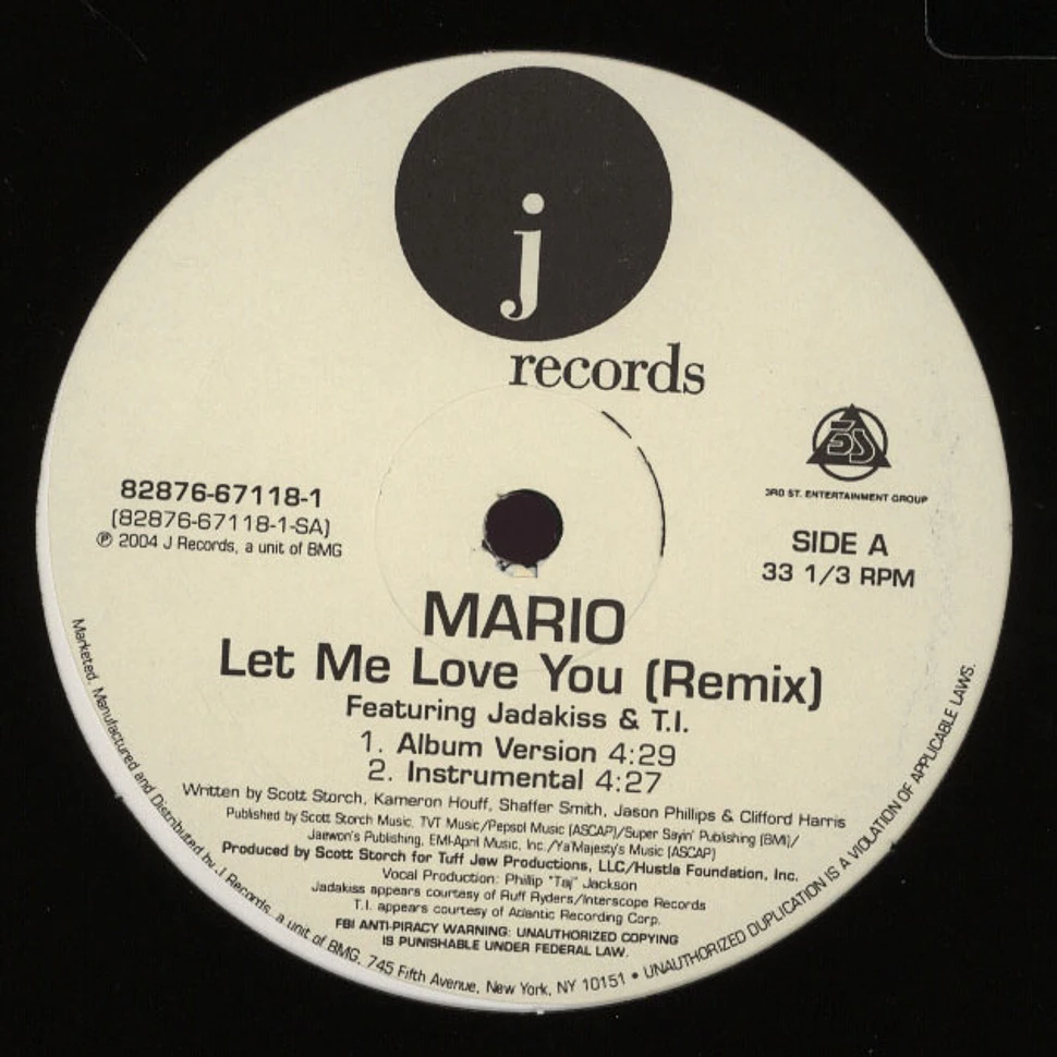 Mario - Let me love you remix feat. Jadakiss & T.I.