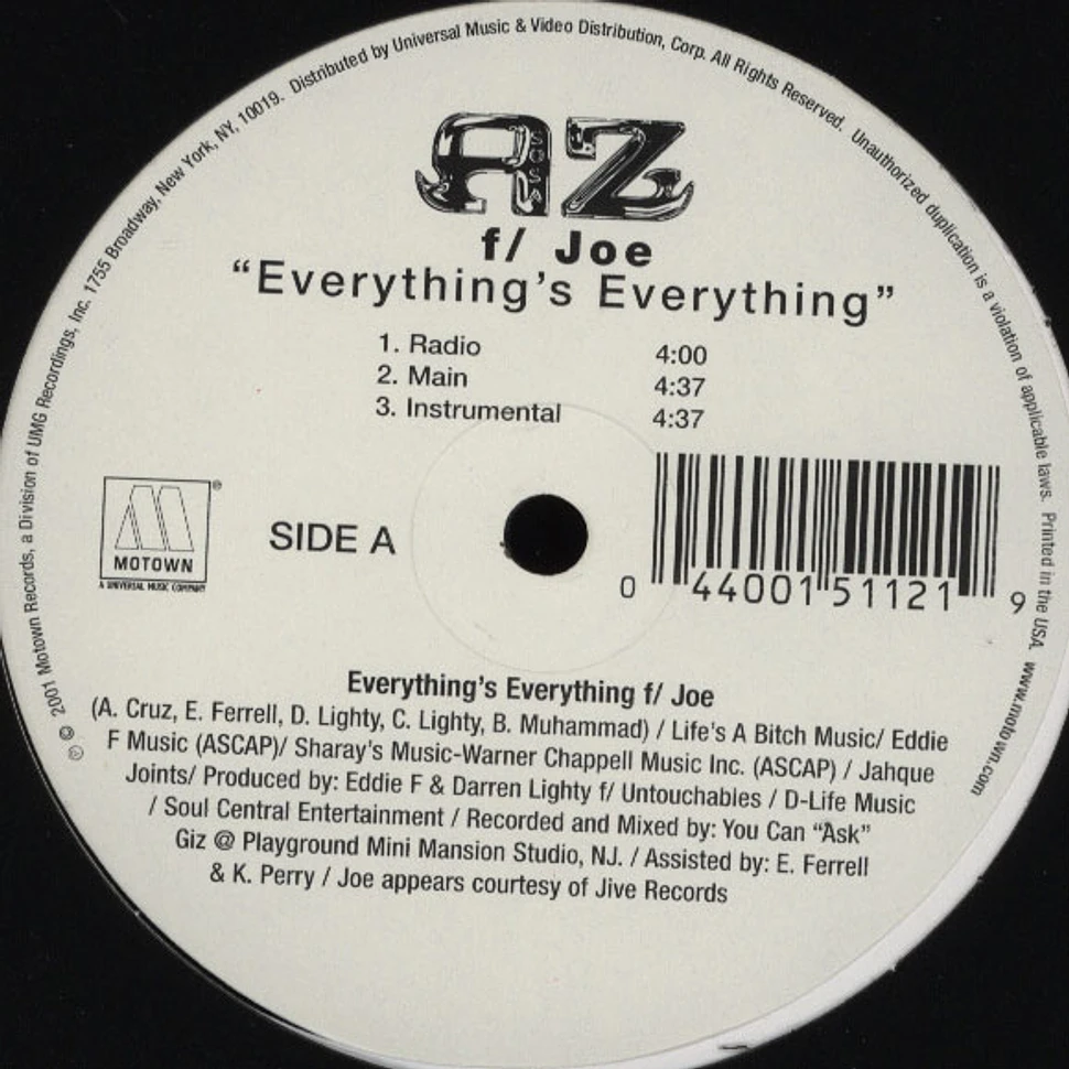 AZ - Everythings everything feat. Joe