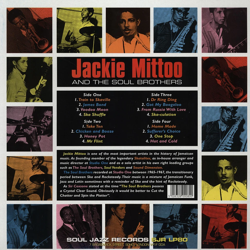 Jackie Mittoo And The Soul Brothers - Last train to skaville