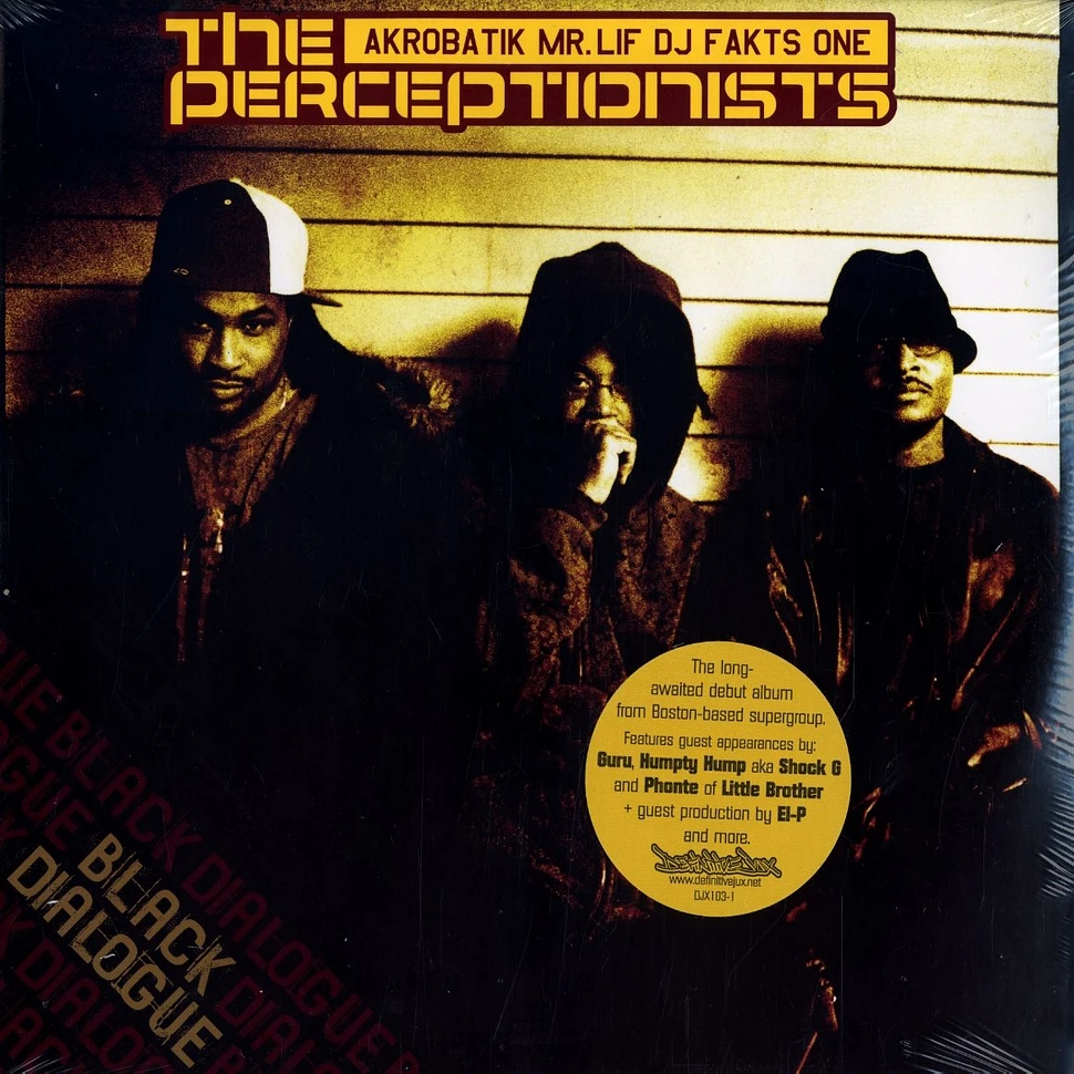 The Perceptionists (Mr.Lif & Akrobatik) - Black dialogue