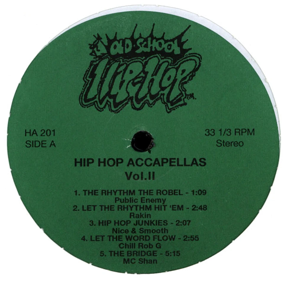 Hip Hop Acappellas - Volume 2