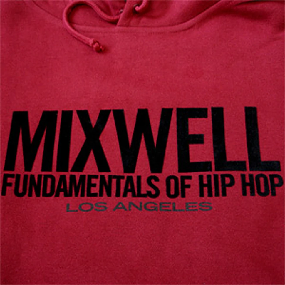 Mixwell - Fundamentals of hip hop logo hoodie