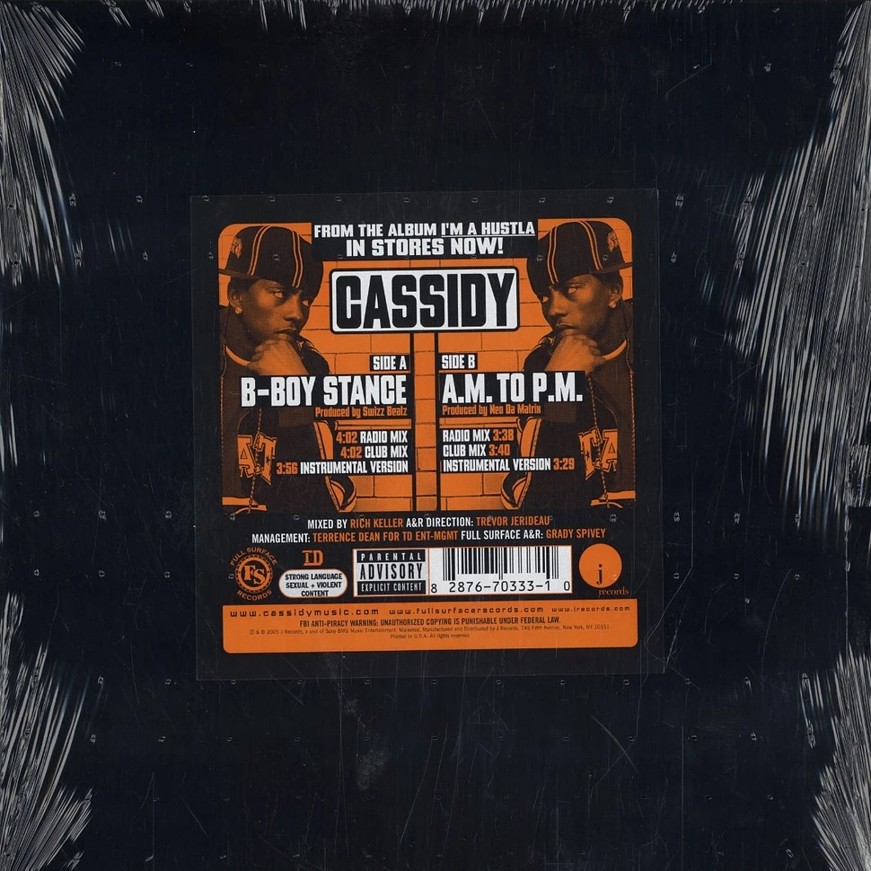 Cassidy - B-boy stance