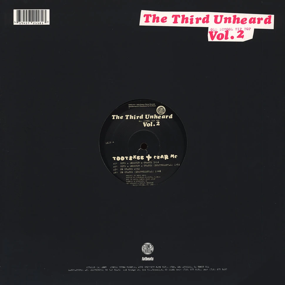 The Third Unheard - Volume 2 EP