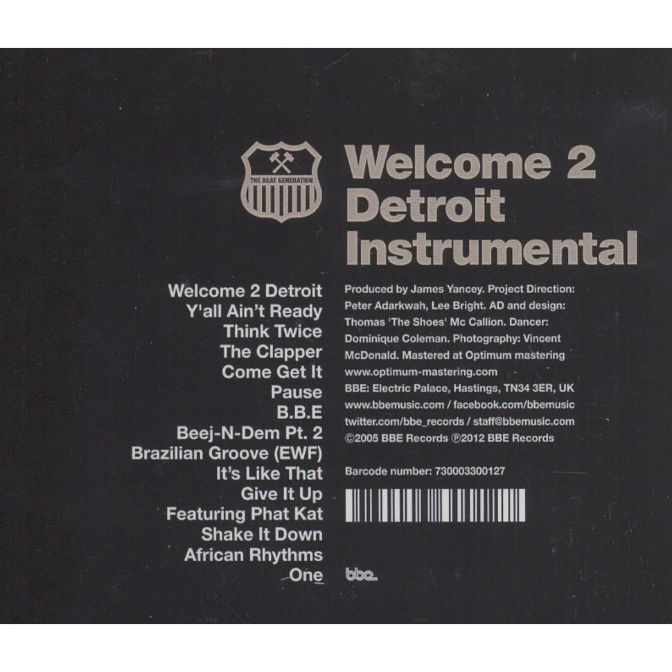 J Dilla - Welcome 2 Detroit Instrumental