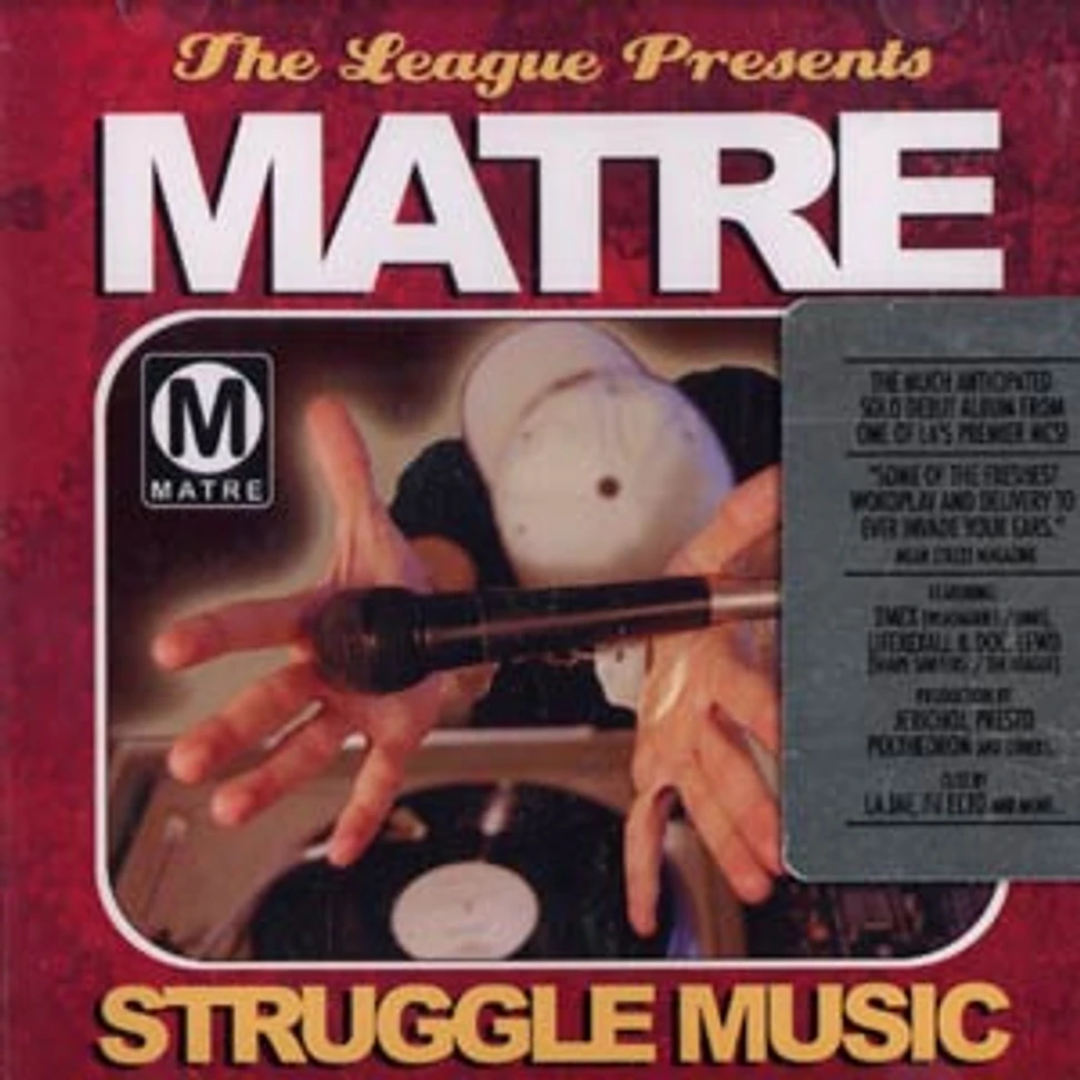 Matre of The League - Struggle music