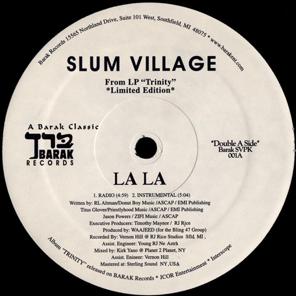 Slum Village / Phat Kat - La La / Club Banger