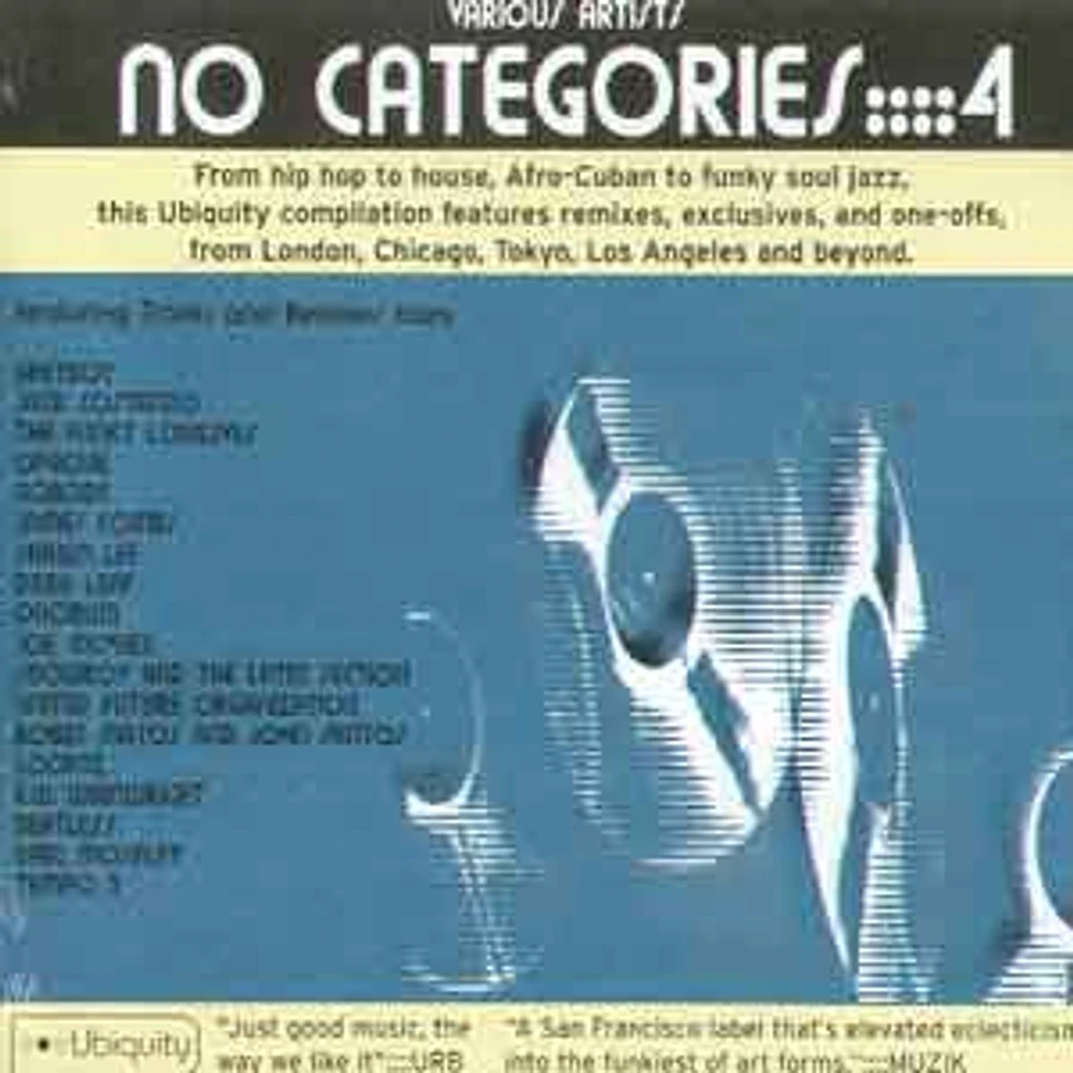 V.A. - No Categories 4