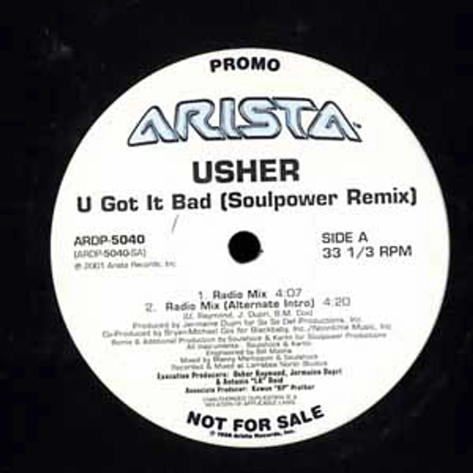 Usher - U got it bad Soulpower remix
