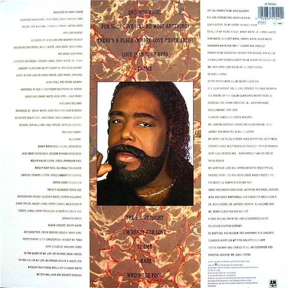 Barry White - The Right Night & Barry White