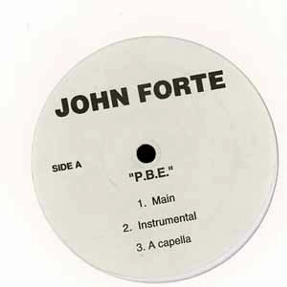 John Forte - P.b.e.