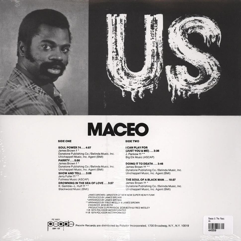 Maceo & The Macs - Us