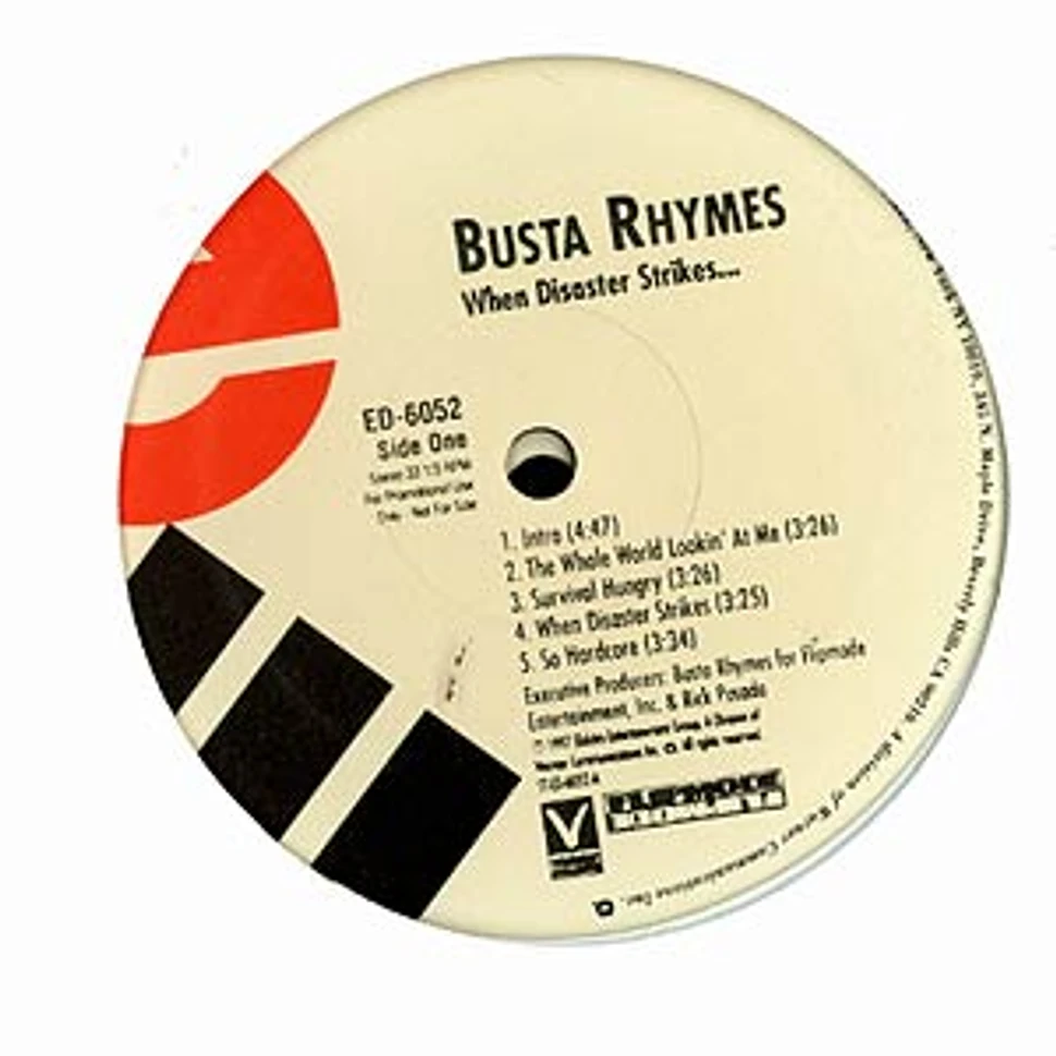 Busta Rhymes - When Disaster Strikes...
