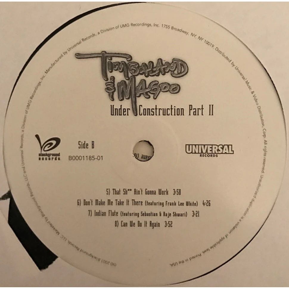 Timbaland & Magoo - Under Construction Part II