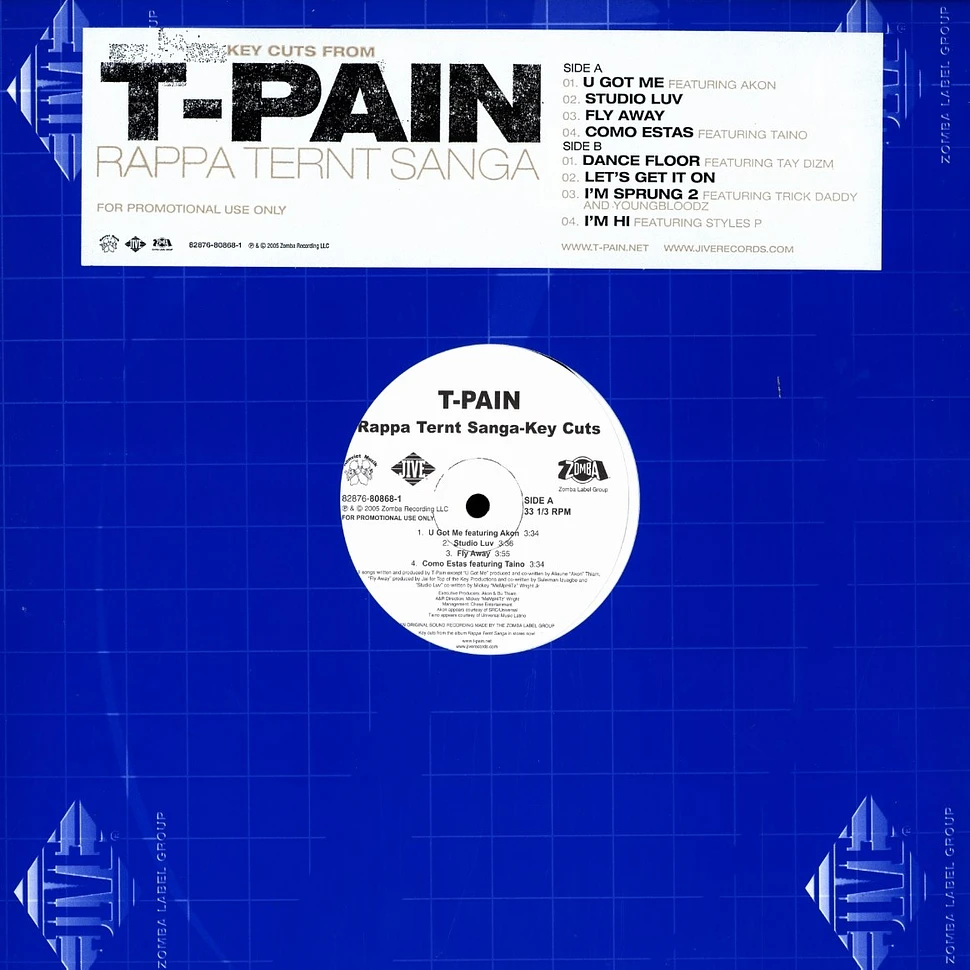 T-Pain - Key cuts from rappa ternt sanga