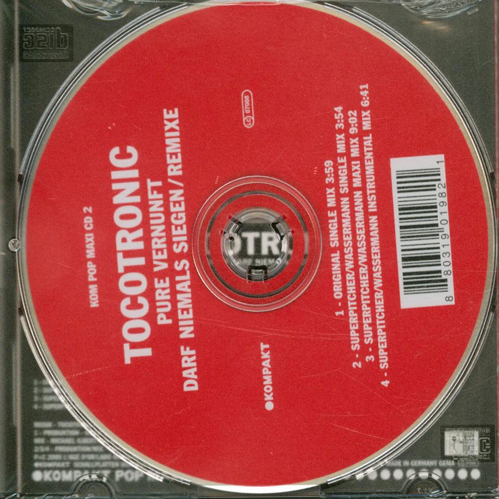 Tocotronic - Pure Vernunft Darf Niemals Siegen Remixe