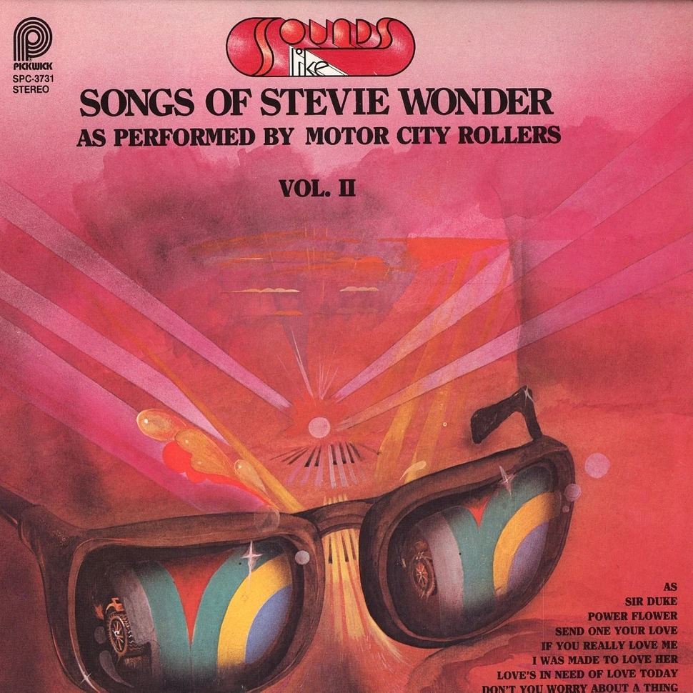 Motor City Rollers - Songs of Stevie Wonder vol.II