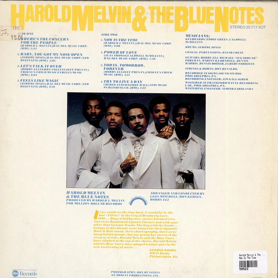 Harold Melvin And The Blue Notes - Now Is The Time