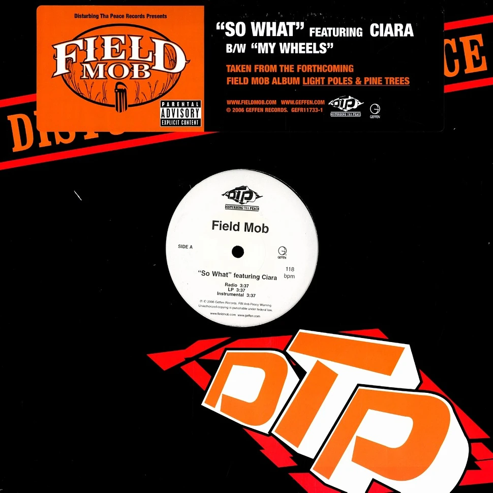 Field Mob (Disturbing Tha Peace) - So what feat. Ciara