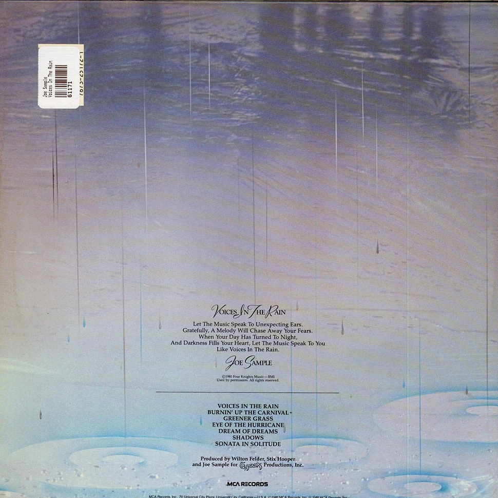 Joe Sample - Voices In The Rain