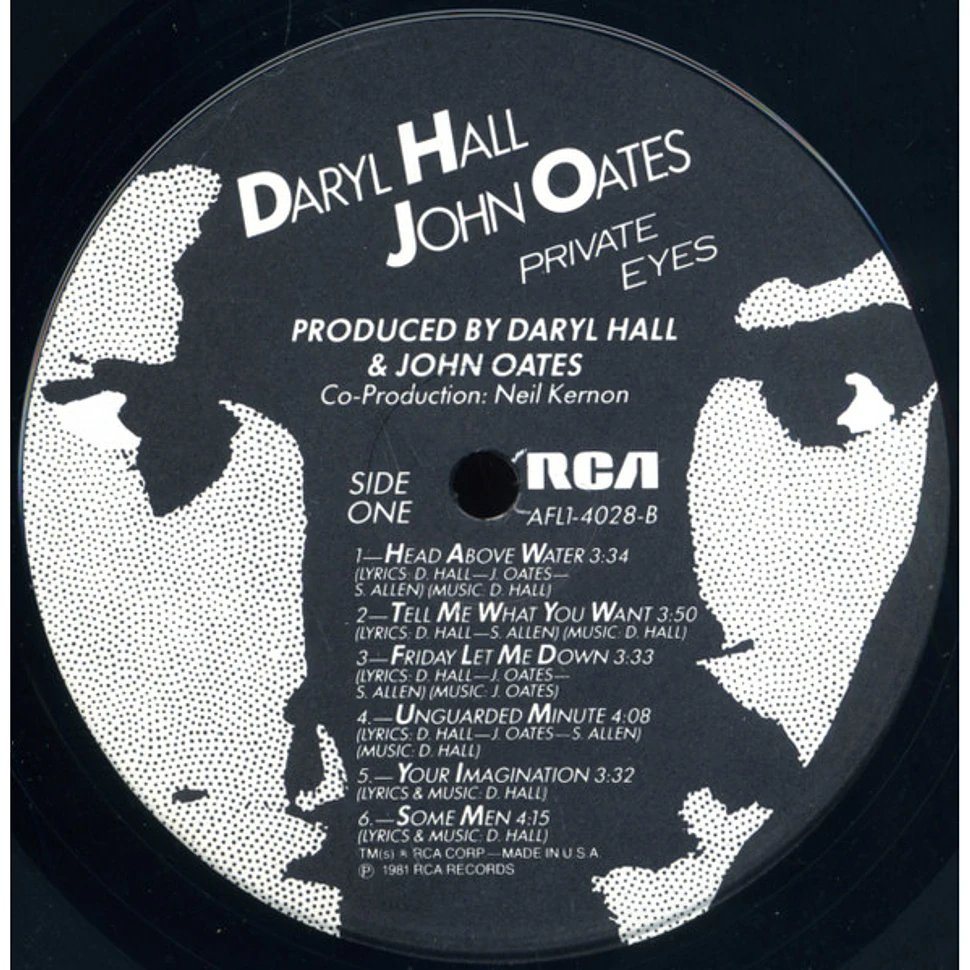 Daryl Hall & John Oates - Private Eyes